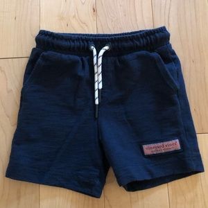 Kids’ Vineyard Vines Knit Jetty Shorts in Navy (Size 3T)